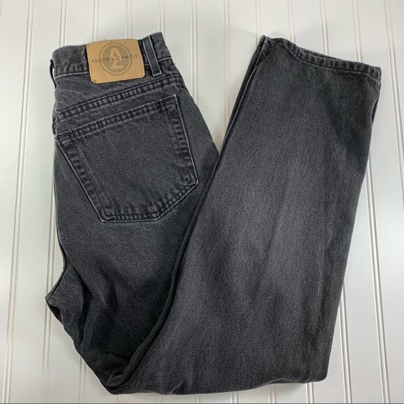 Vintage Arizona Jeans Black Relaxed Fit 31" Waist - Picture 1 of 7
